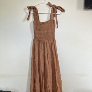 Doen Smocked Maxi Dress